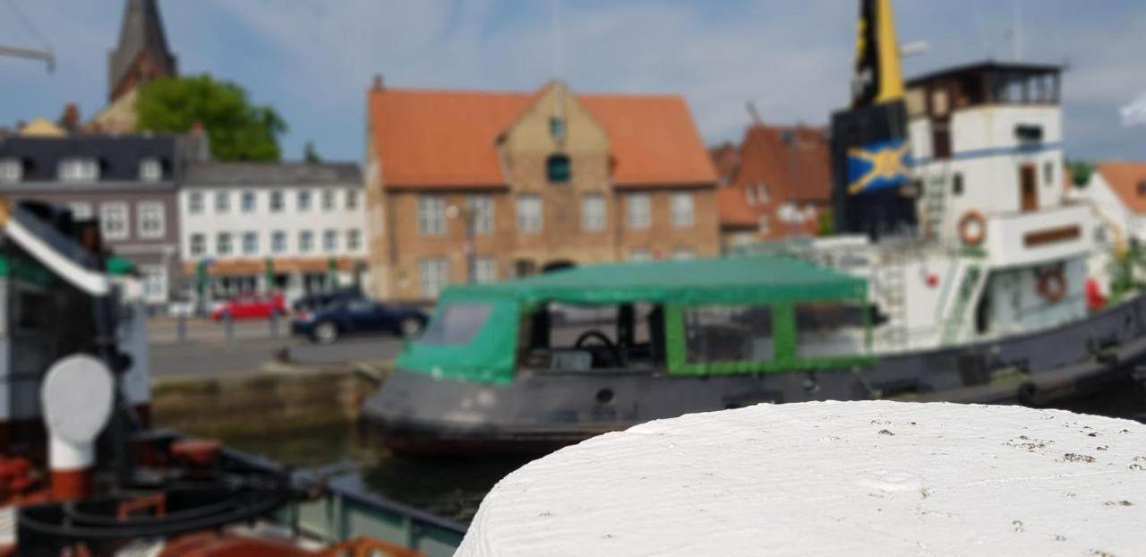 Apartmán Kapitainskoje Direkt Am Hafen Flensburgs Exteriér fotografie